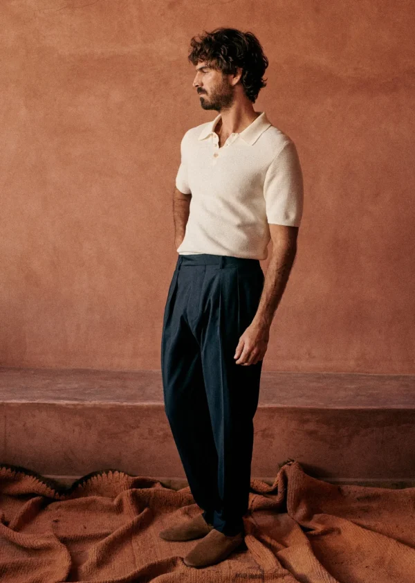 Sezane Polo-Shirt Maille Simeone