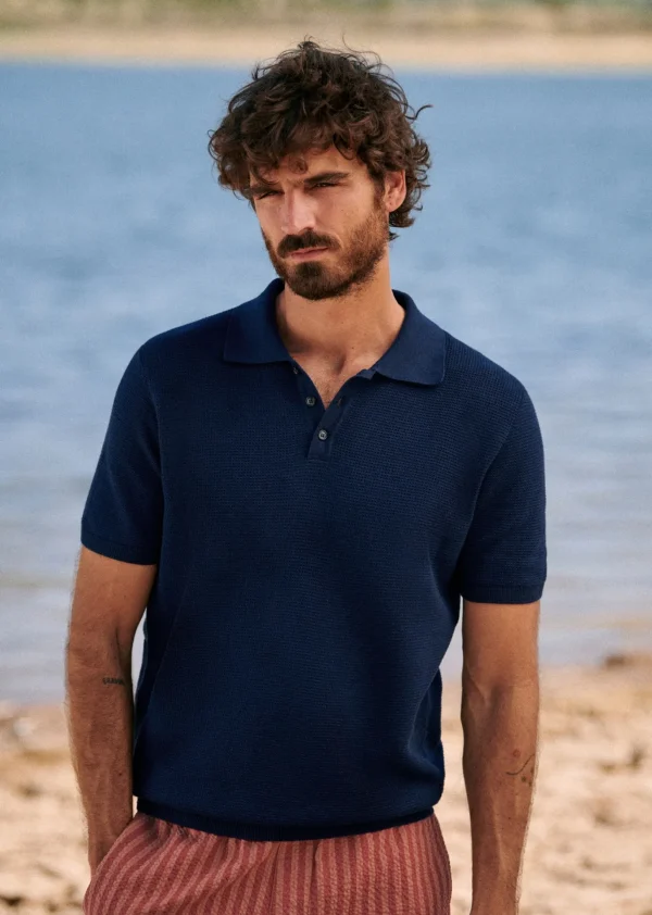 Sezane Polo-Shirt Maille Simeone