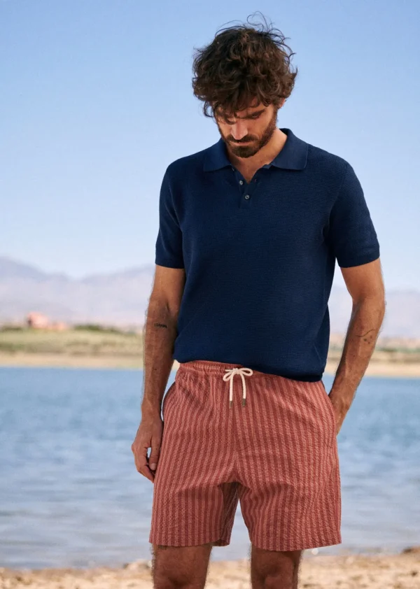 Sezane Polo-Shirt Maille Simeone