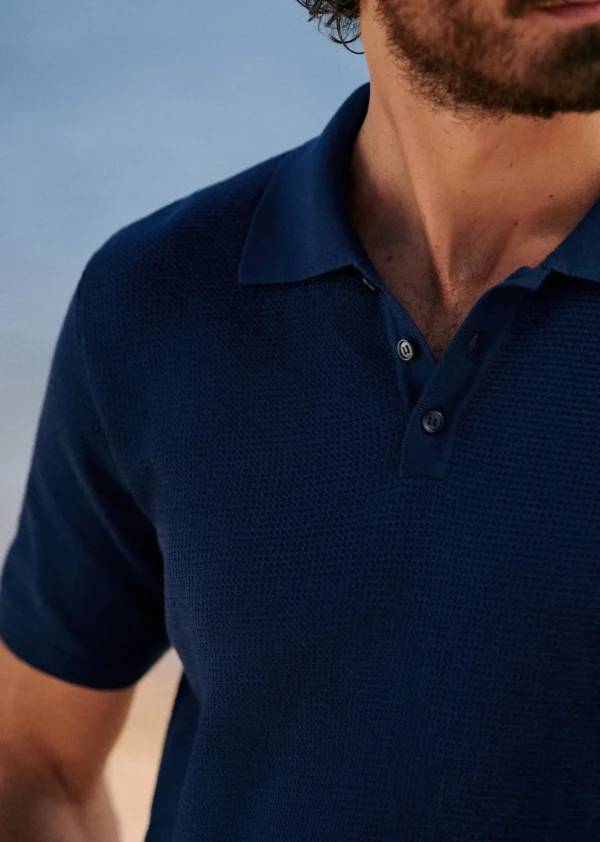 Sezane Polo-Shirt Maille Simeone