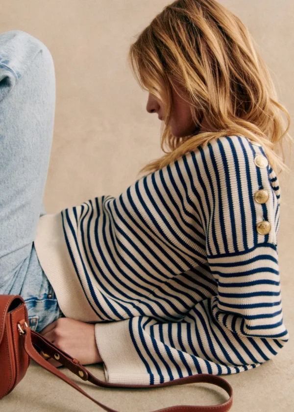 Sezane Pullover Daisy