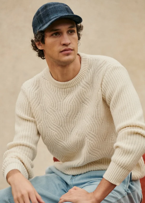 Sezane Pullover Leafy