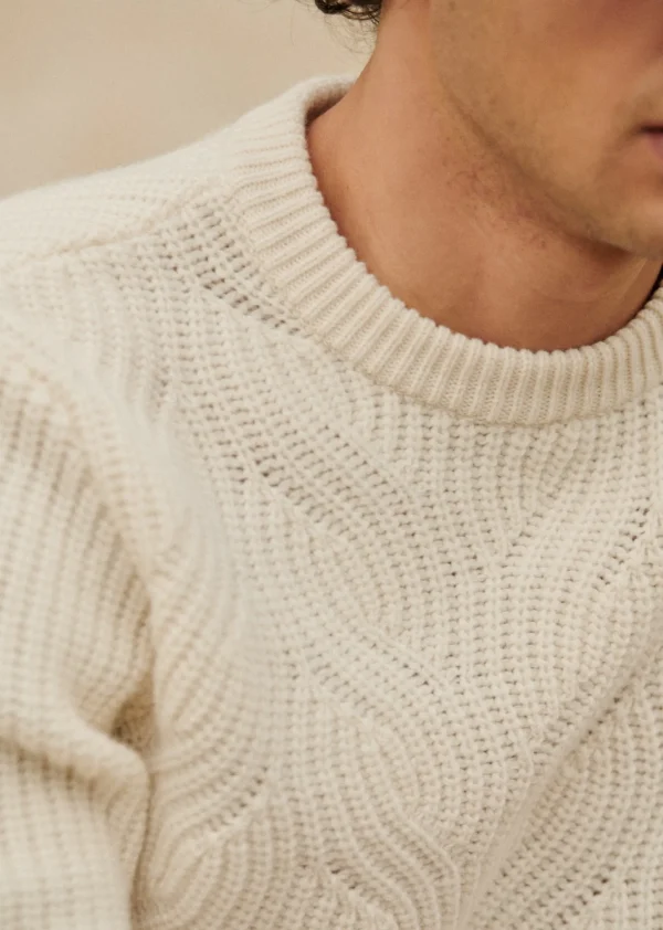 Sezane Pullover Leafy