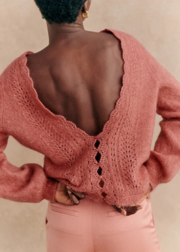 Sezane Pullover Marylis - Rosa Schöpfung