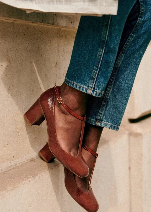 Sezane Riemchenpumps Marcie