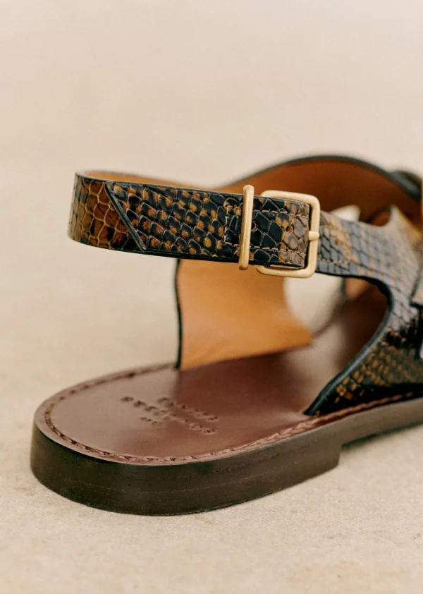 Sezane Sandalen Flach Judith