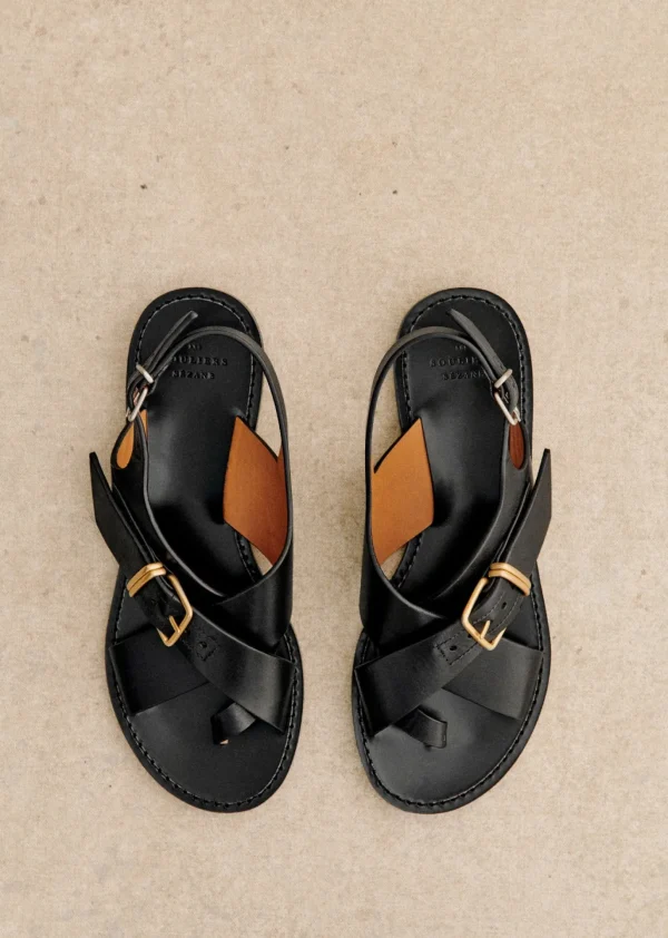 Sezane Sandalen Flach Judith