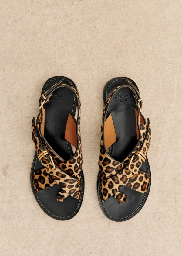 Sezane Sandalen Flach Judith