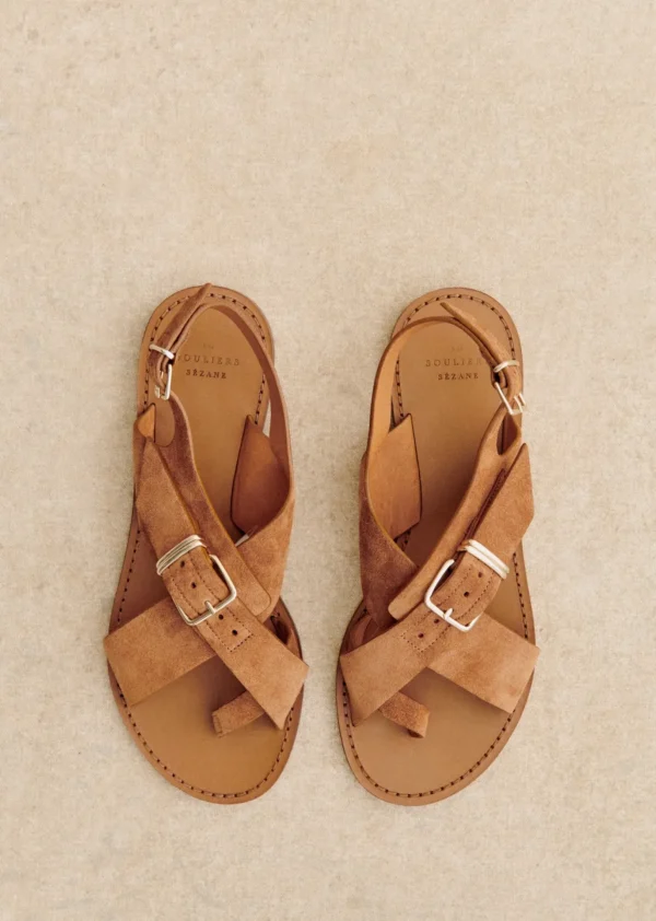 Sezane Sandalen Flach Judith