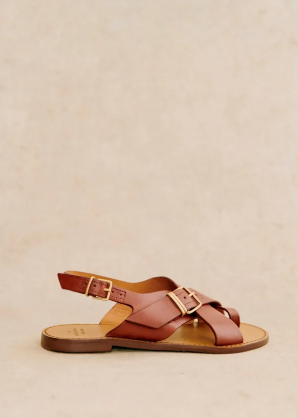 Sezane Sandalen Flach Judith