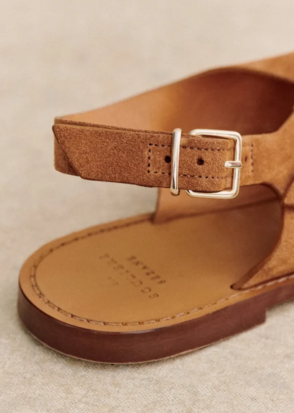 Sezane Sandalen Flach Judith
