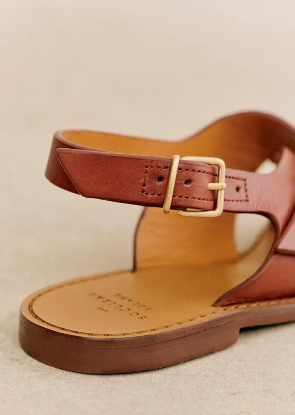 Sezane Sandalen Flach Judith
