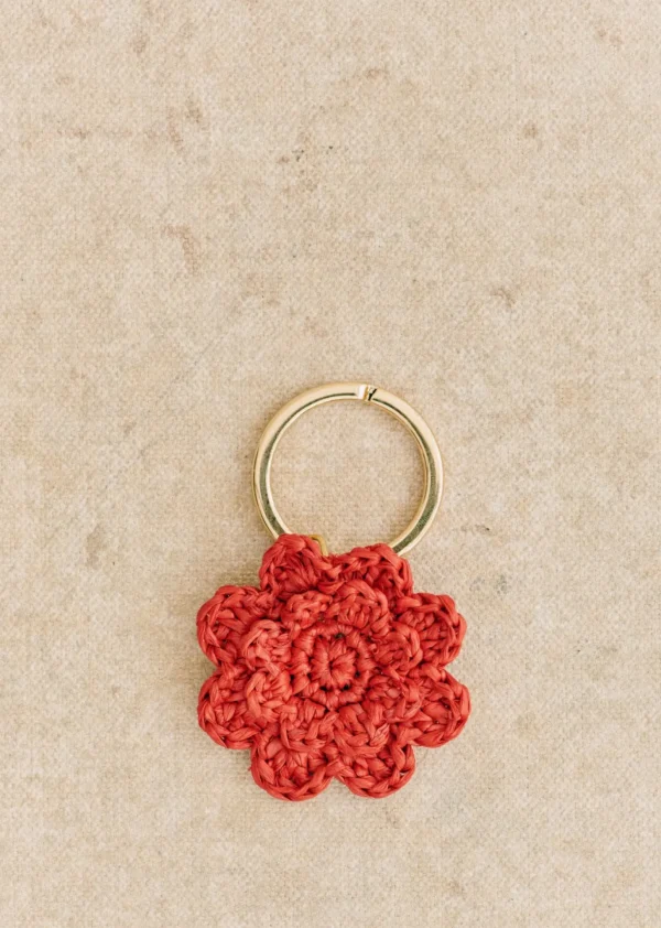 Sezane Schlüsselanhänger Fleur