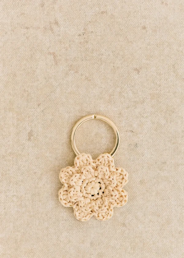 Sezane Schlüsselanhänger Fleur