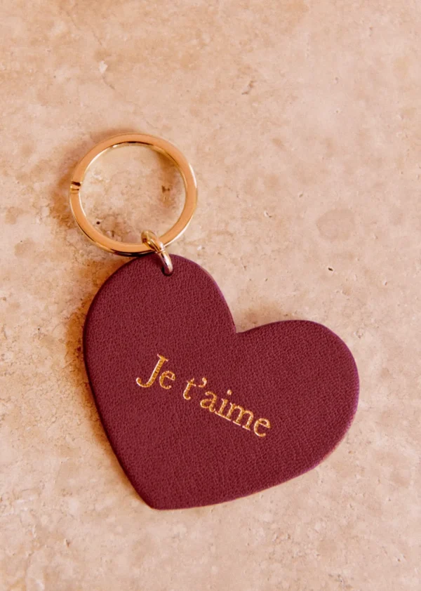 Sezane Schlüsselanhänger Porte-clé Coeur