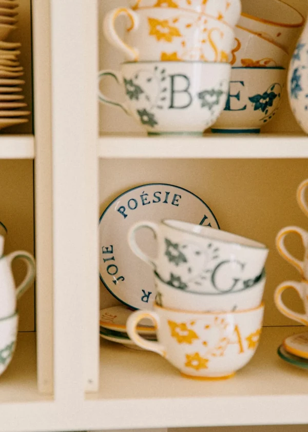 Sezane Set Aus 3 Tellern Poème