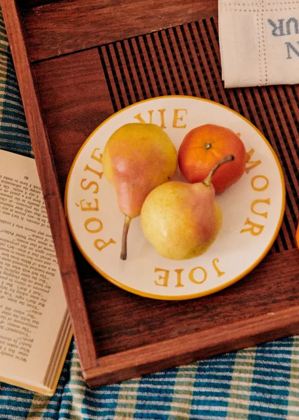 Sezane Set Aus 3 Tellern Poème