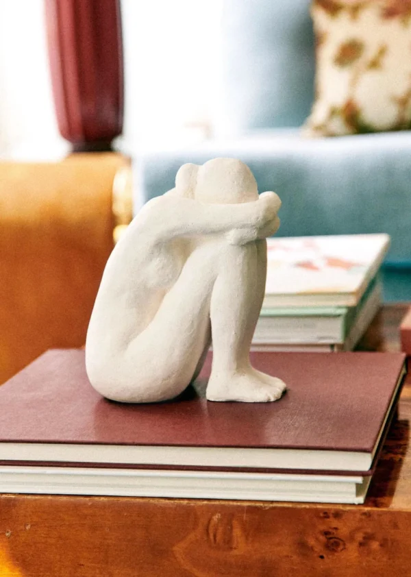Sezane Skulptur Guénolée Courcoux - Sitzende Frau Kleines Modell