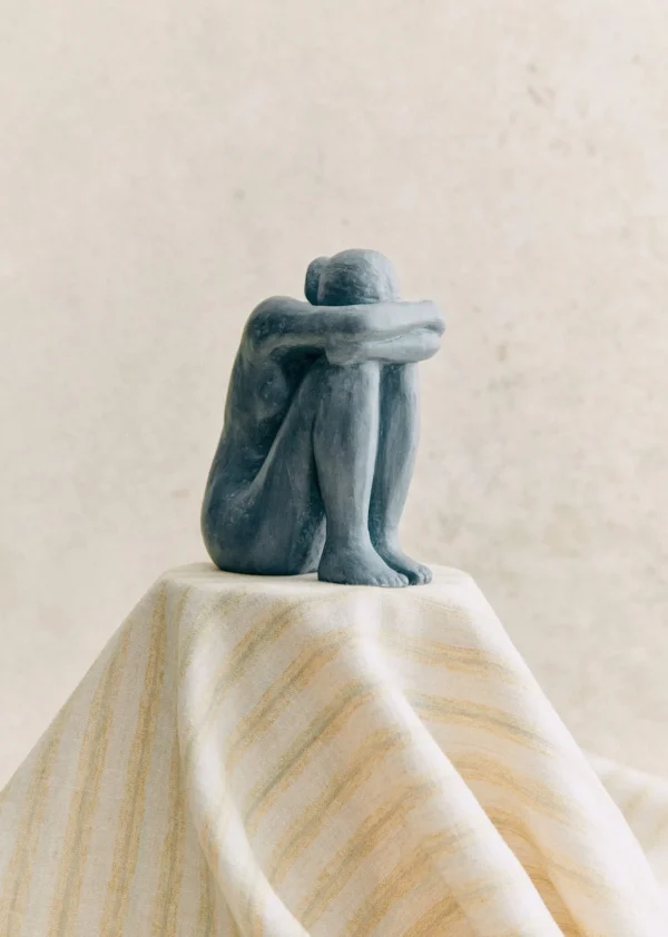Sezane Skulptur Guénolée Courcoux - Sitzende Frau Kleines Modell