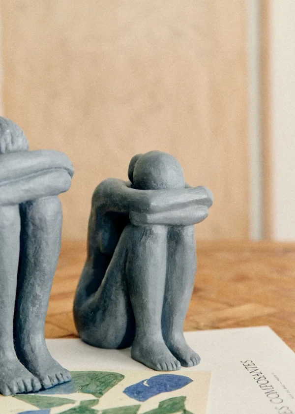 Sezane Skulptur Guénolée Courcoux - Sitzende Frau Kleines Modell
