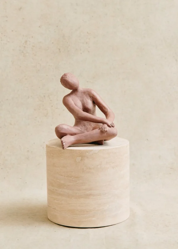Sezane Skulptur Guénolée Courcoux - Die Frau Großes Modell