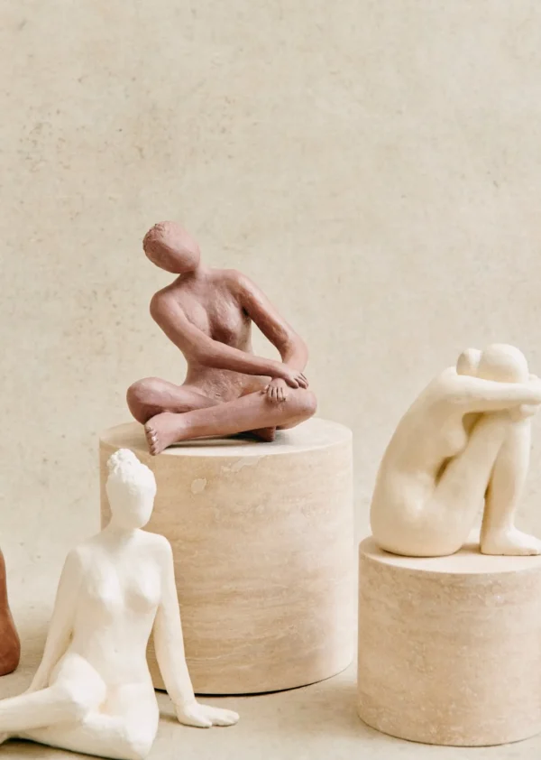 Sezane Skulptur Guénolée Courcoux - Die Frau Großes Modell