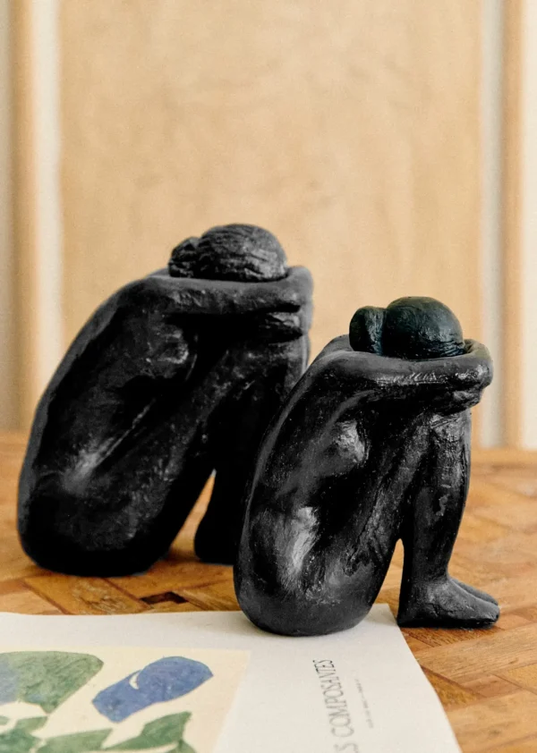 Sezane Skulptur Guénolée Courcoux - Sitzende Frau Kleines Modell