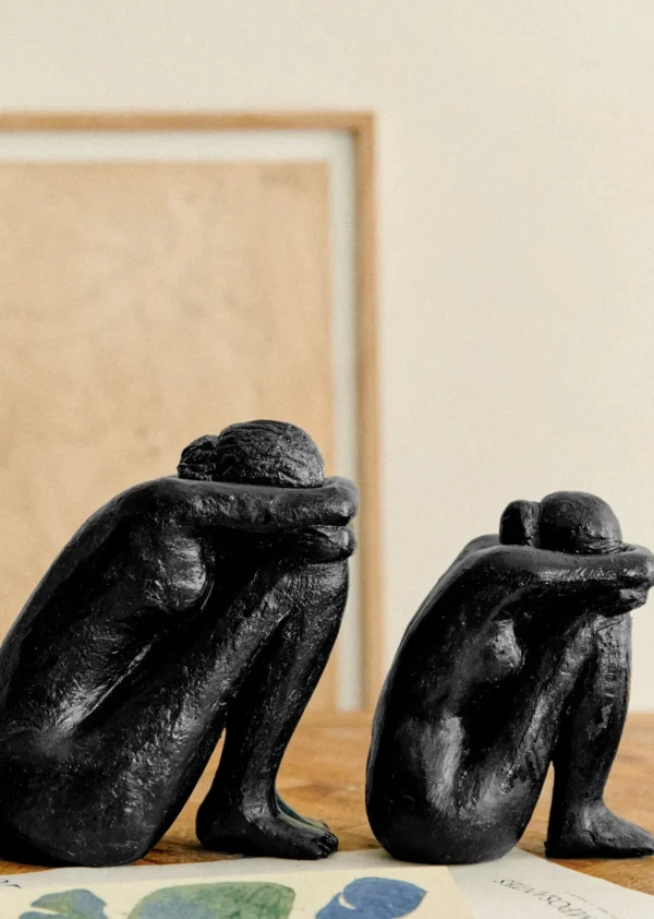 Sezane Skulptur Guénolée Courcoux - Sitzende Frau Kleines Modell