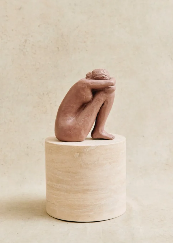 Sezane Skulptur Guénolée Courcoux - Sitzende Frau Kleines Modell