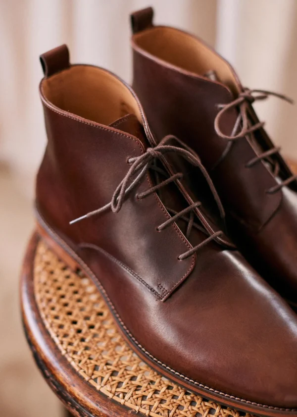 Sezane Stiefel Chukka John