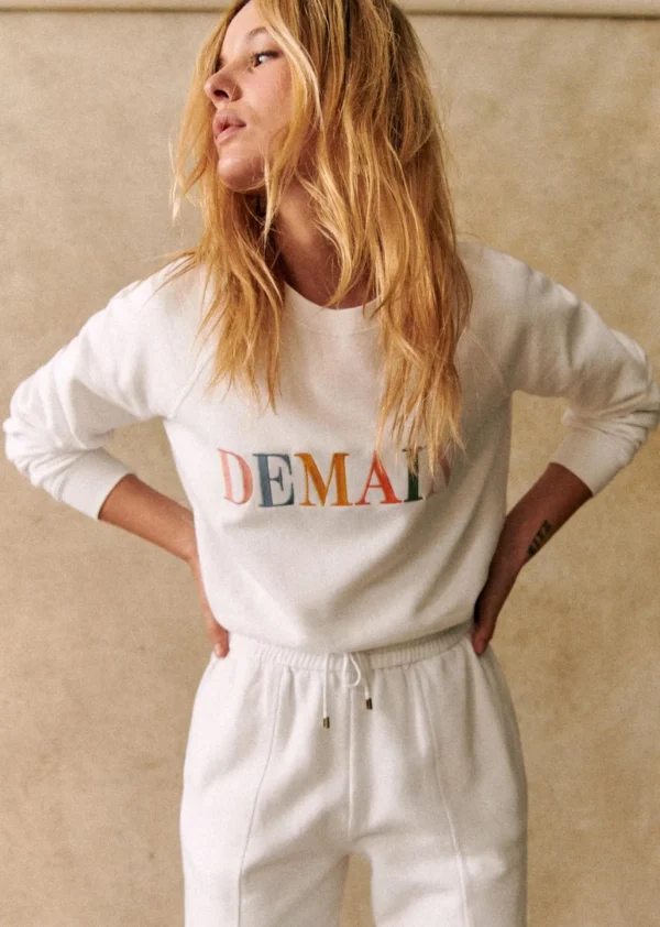 Sezane Sweatshirt Demain - Solidarische Kreation