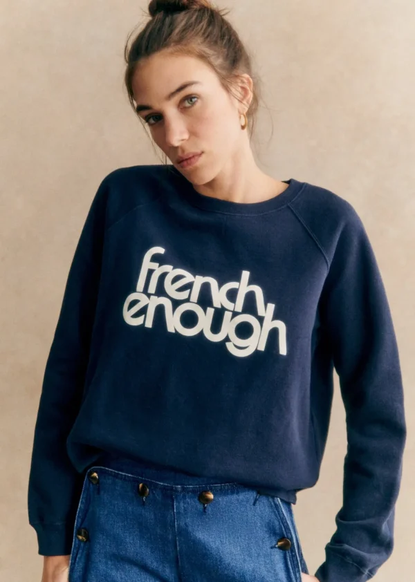 Sezane Sweatshirt French Enough