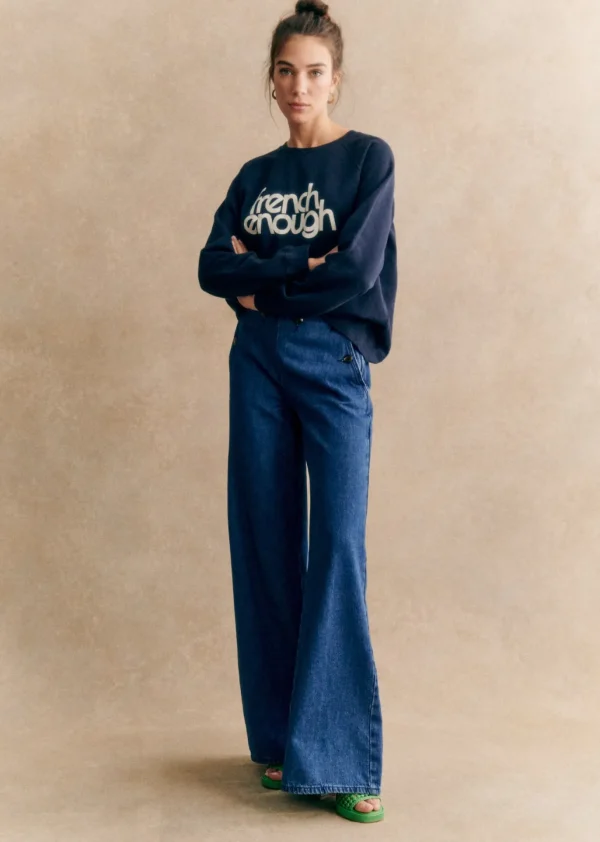 Sezane Sweatshirt French Enough
