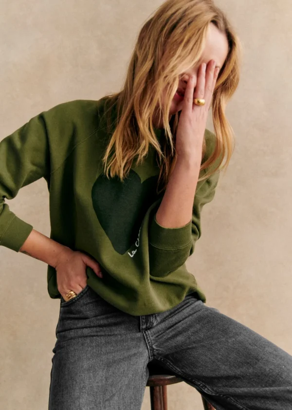 Sezane Sweatshirt La Chamade - Solidarische Kreation