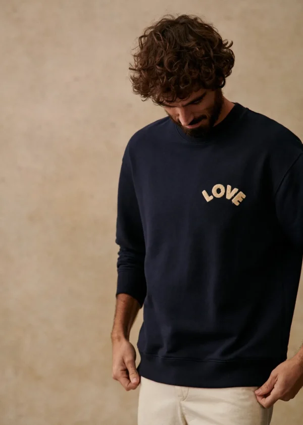 Sezane Sweatshirt Love