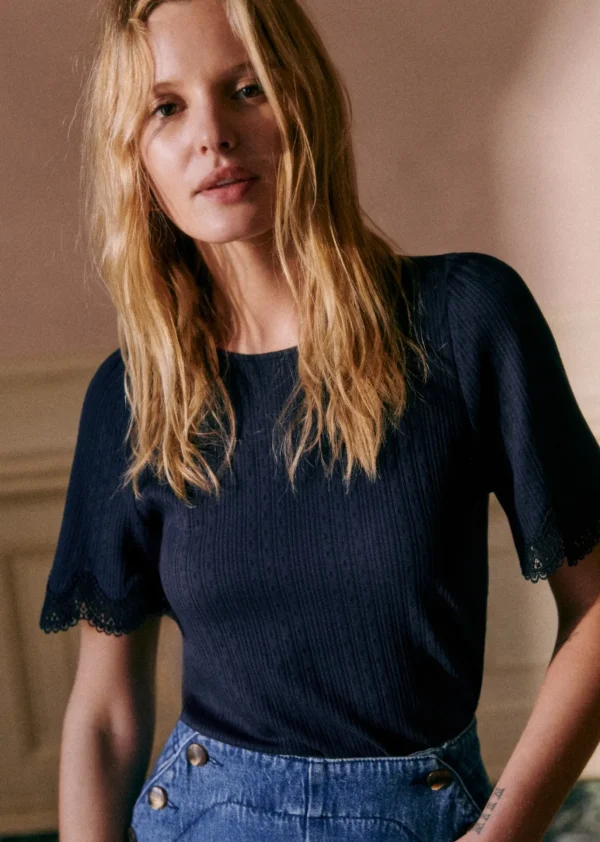 Sezane T-Shirt Cléa