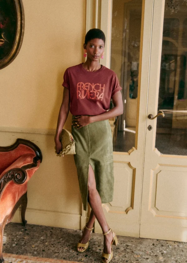 Sezane T-Shirt French Riviera
