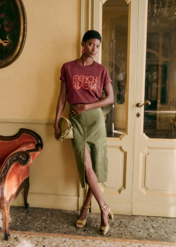Sezane T-Shirt French Riviera