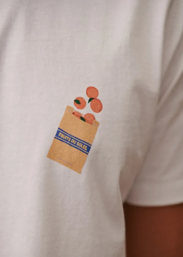 Sezane T-Shirt Fruits Du Soleil