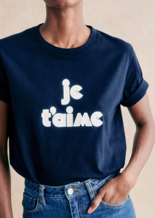 Sezane T-Shirt Je T'aime