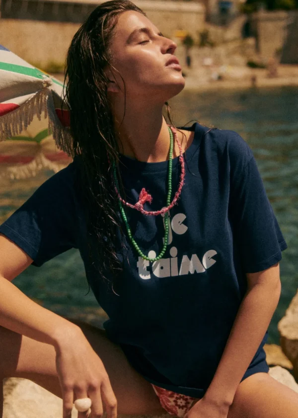 Sezane T-Shirt Je T'aime