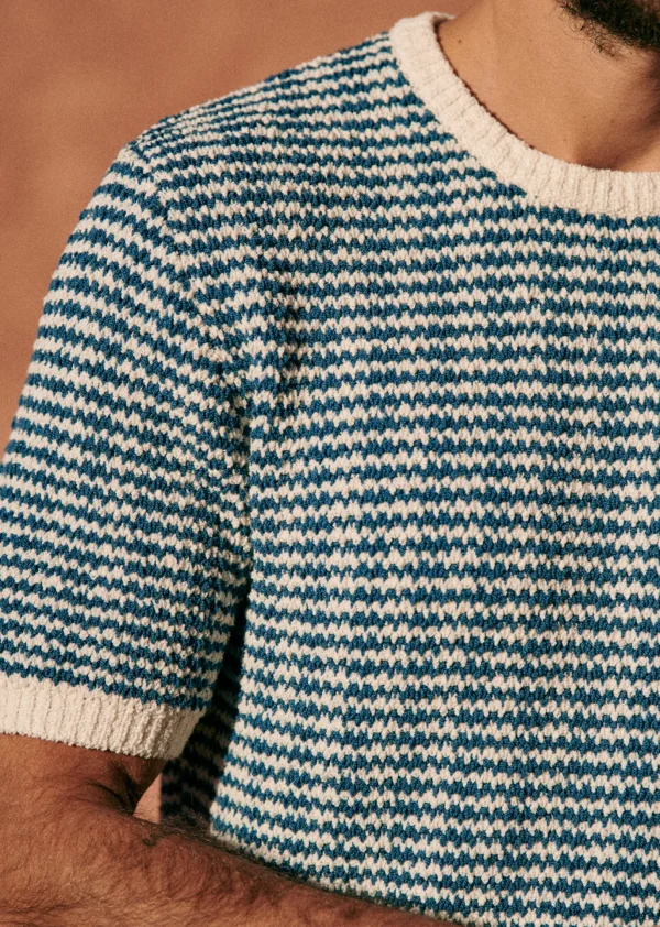 Sezane T-Shirt Maille Lucky