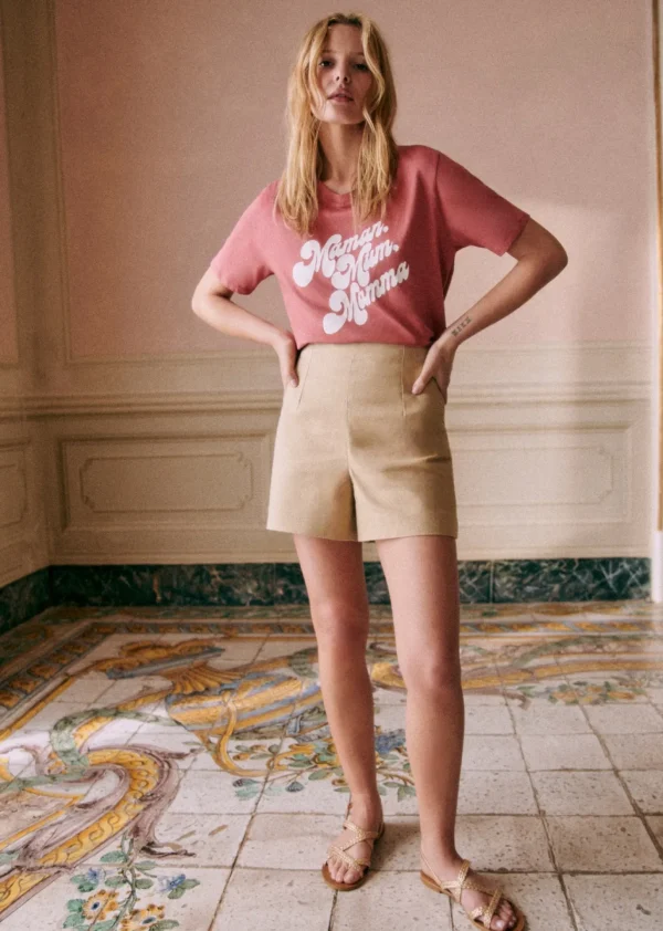 Sezane T-Shirt Maman Mum Mamma