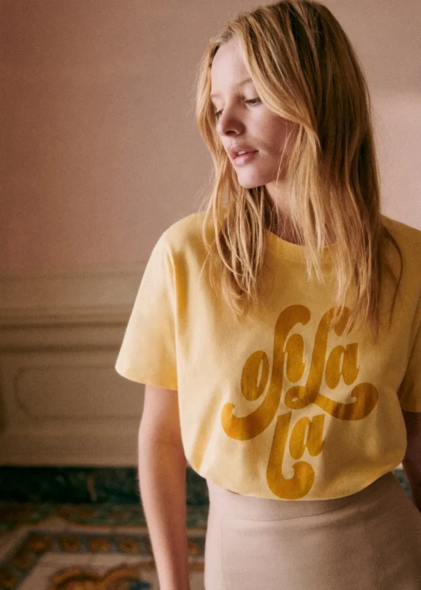 Sezane T-Shirt Oh La La
