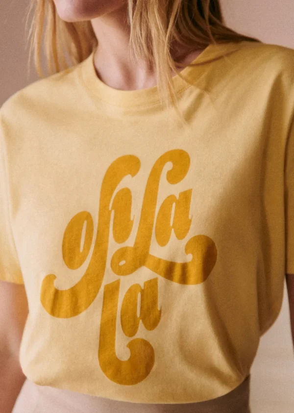 Sezane T-Shirt Oh La La