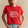 Sezane T-Shirt Paris Liberté Soleil