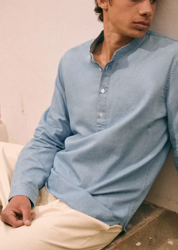 Sezane Tunika Buster Denim