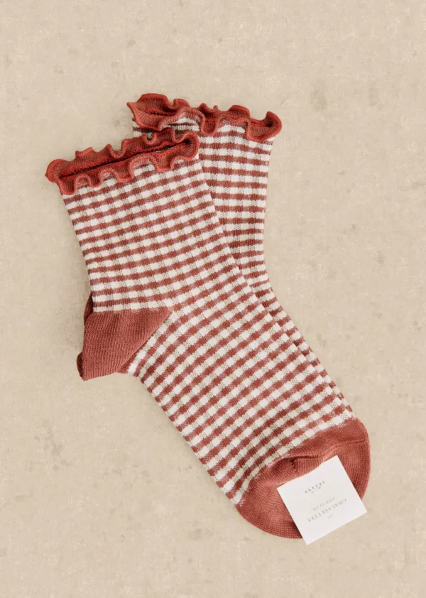Sezane Vichy Socken