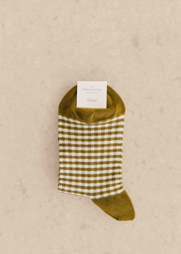 Sezane Vichy Socken
